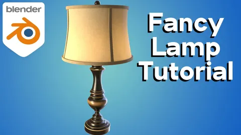 Fancy Lamp - Blender 3d models