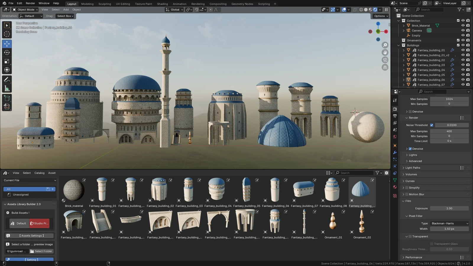 Fantasy Buildings Pack screenshot 3