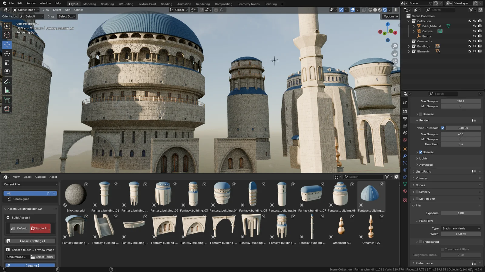 Fantasy Buildings Pack screenshot 5