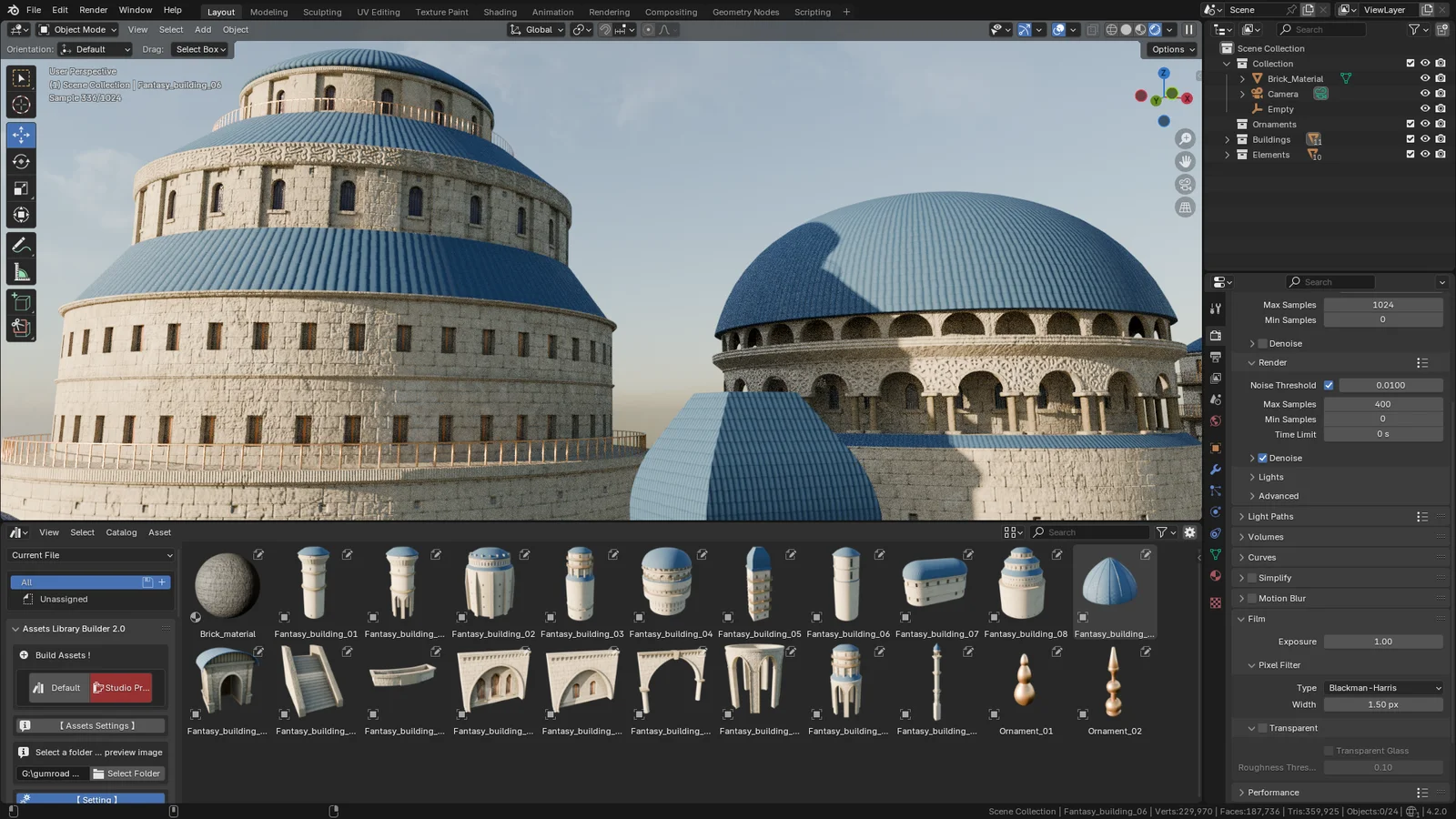 Fantasy Buildings Pack screenshot 6