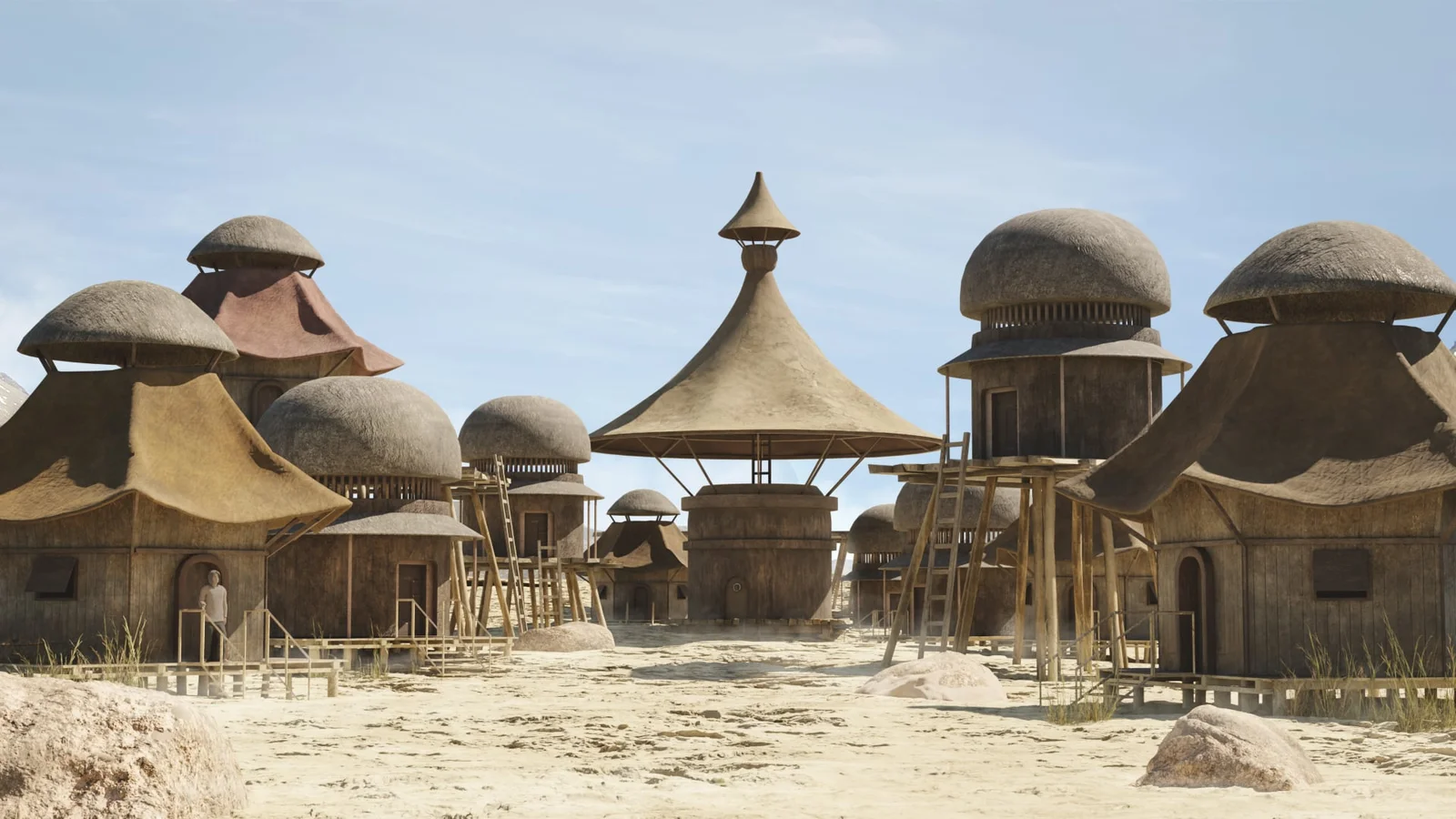 Fantasy Hut Set screenshot 2