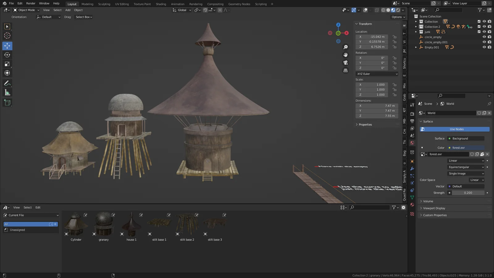 Fantasy Hut Set screenshot 4