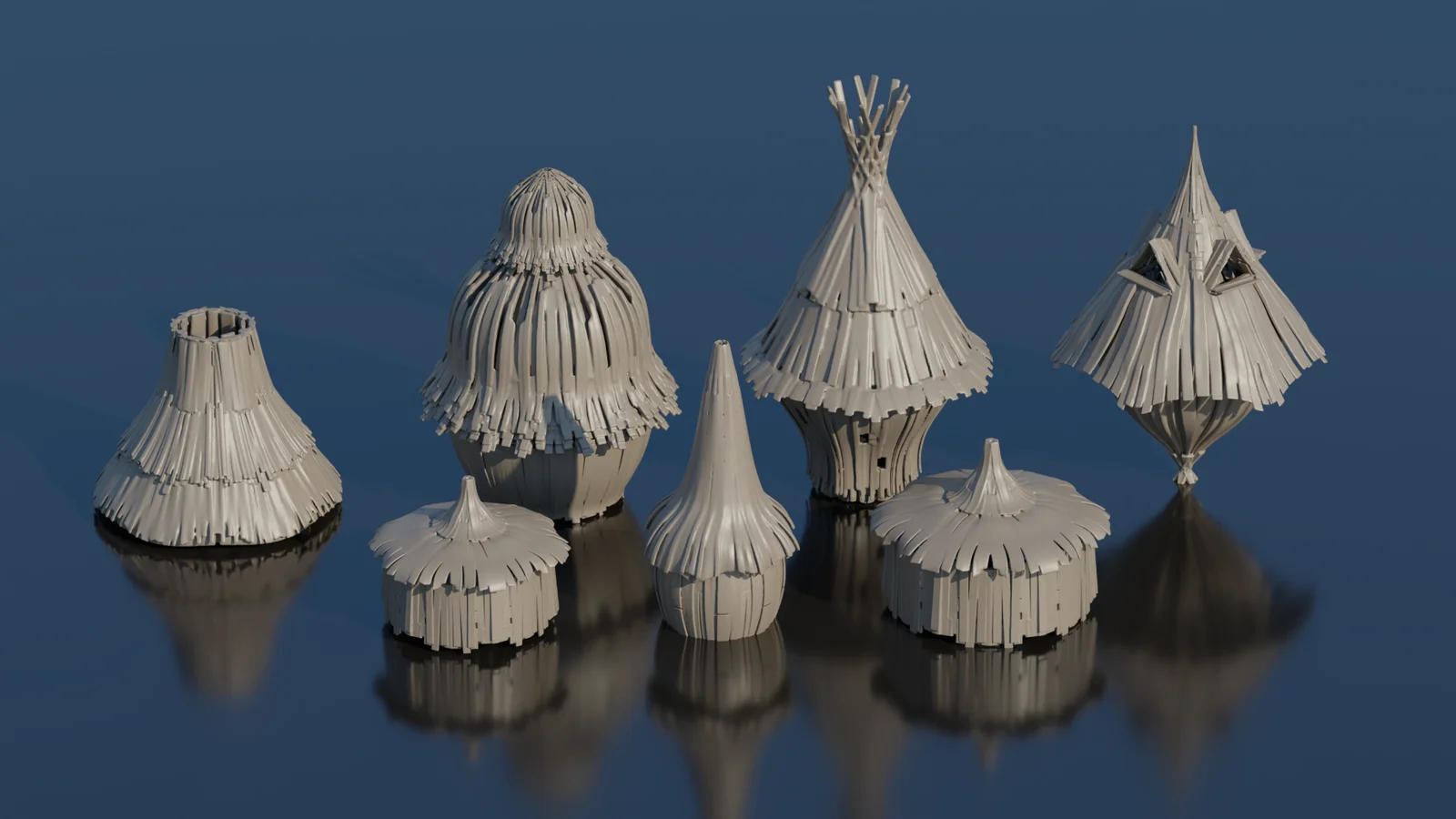 Fantasy Village Huts screenshot 3