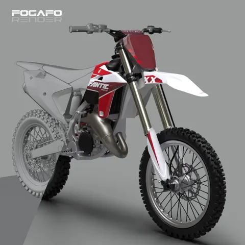 Fantic XX/XE 125 - Blender 3d models