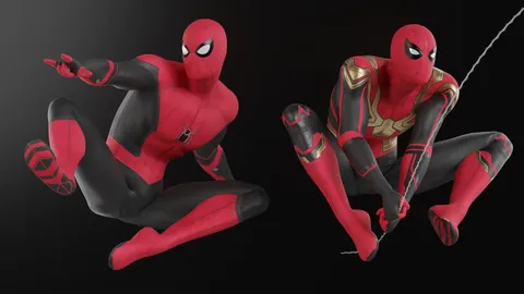 Far From Home Suit - Blender textures & materials