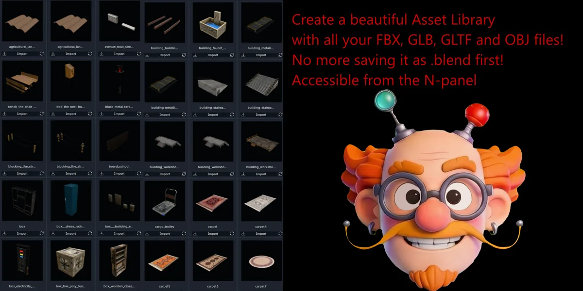 FBX Asset Library screenshot 6