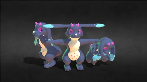 Feirune Model - Blender 3d models