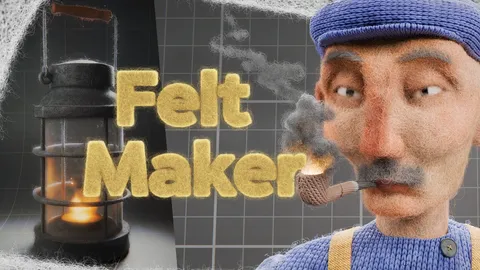Felt Maker - Blender geometry nodes