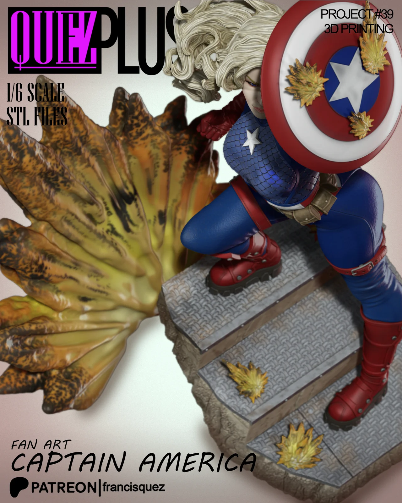 Fem Captain America screenshot 3