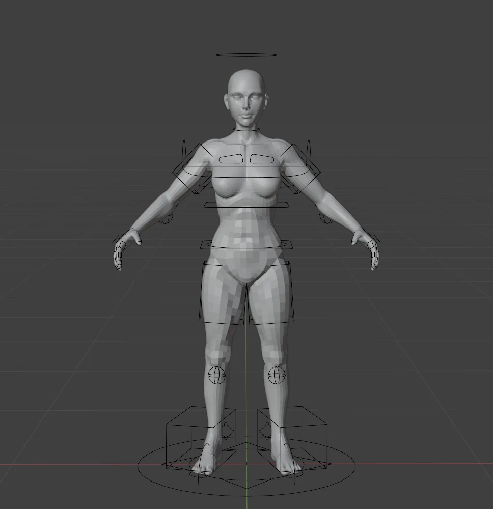Female Base Mesh screenshot 3