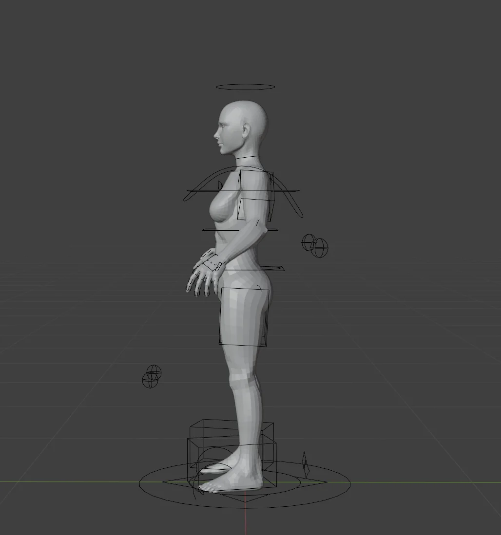 Female Base Mesh screenshot 5
