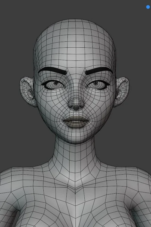 Female Body Base Mesh screenshot 6
