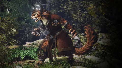 Female Charr Base Model - Blender 3d models