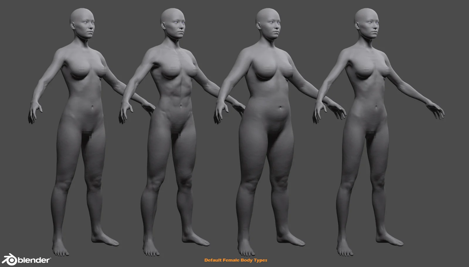 Female Custom Basemesh screenshot 6