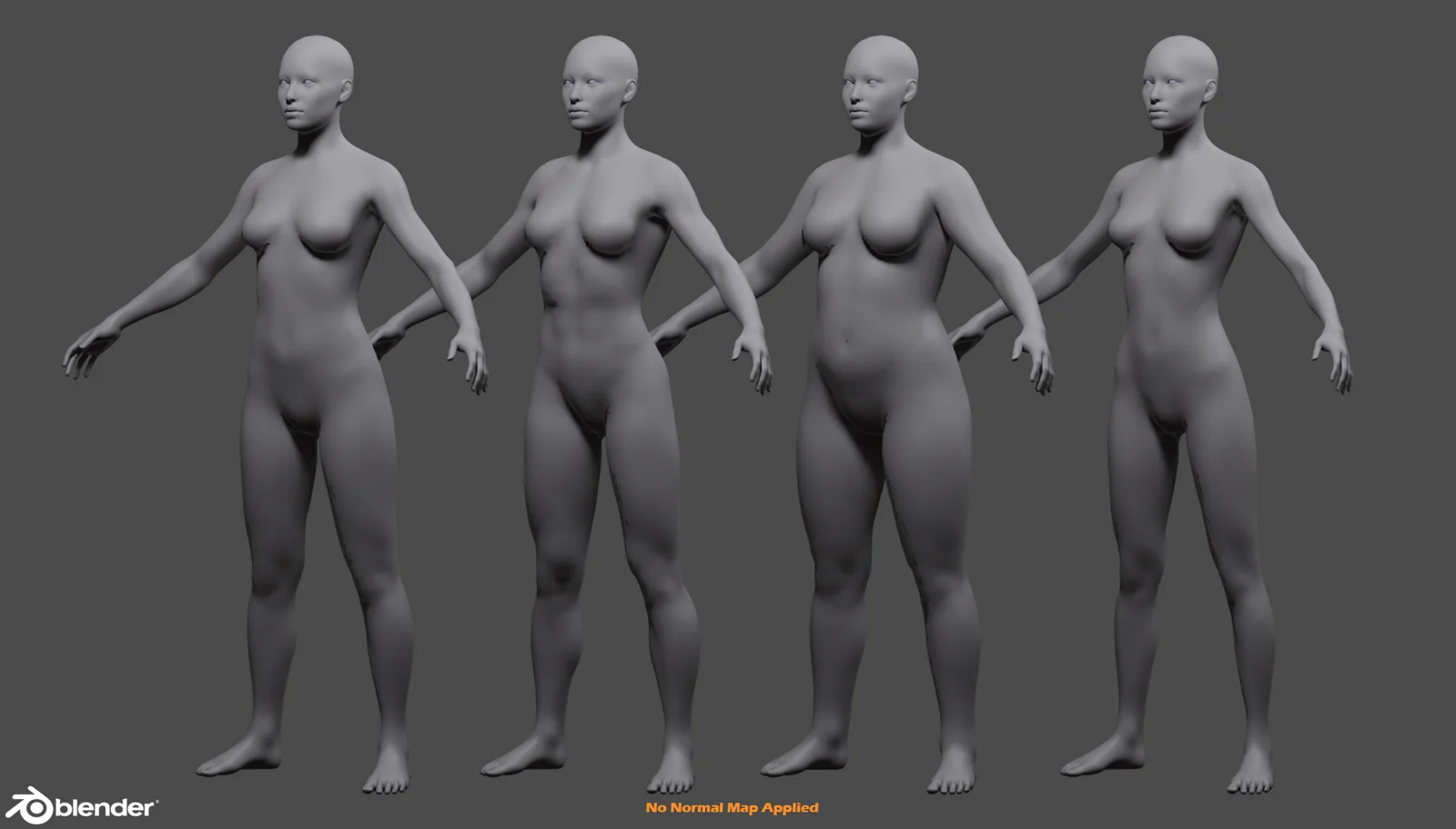 Female Custom Basemesh screenshot 7