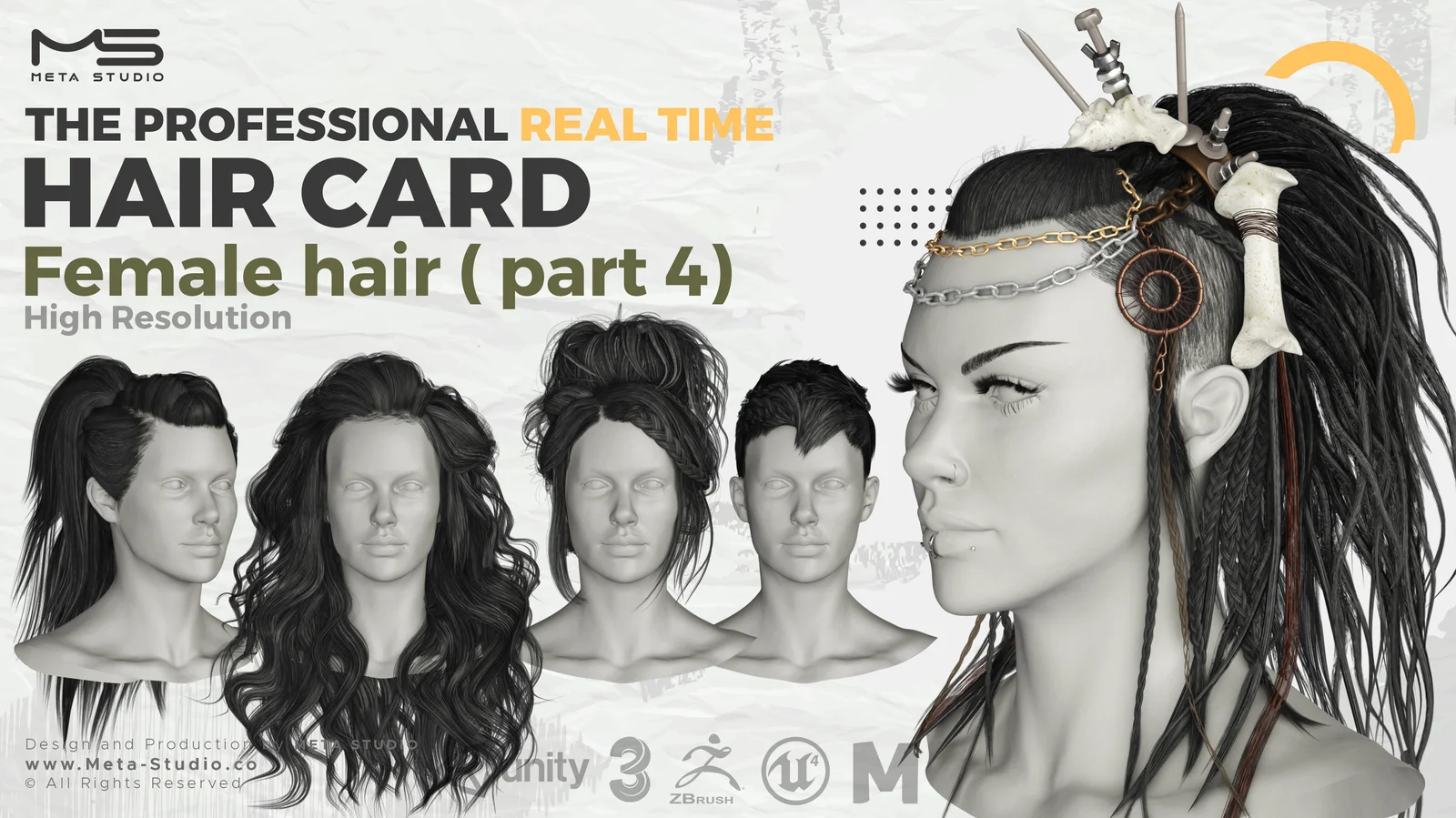 Female Hair Part 4 screenshot 6