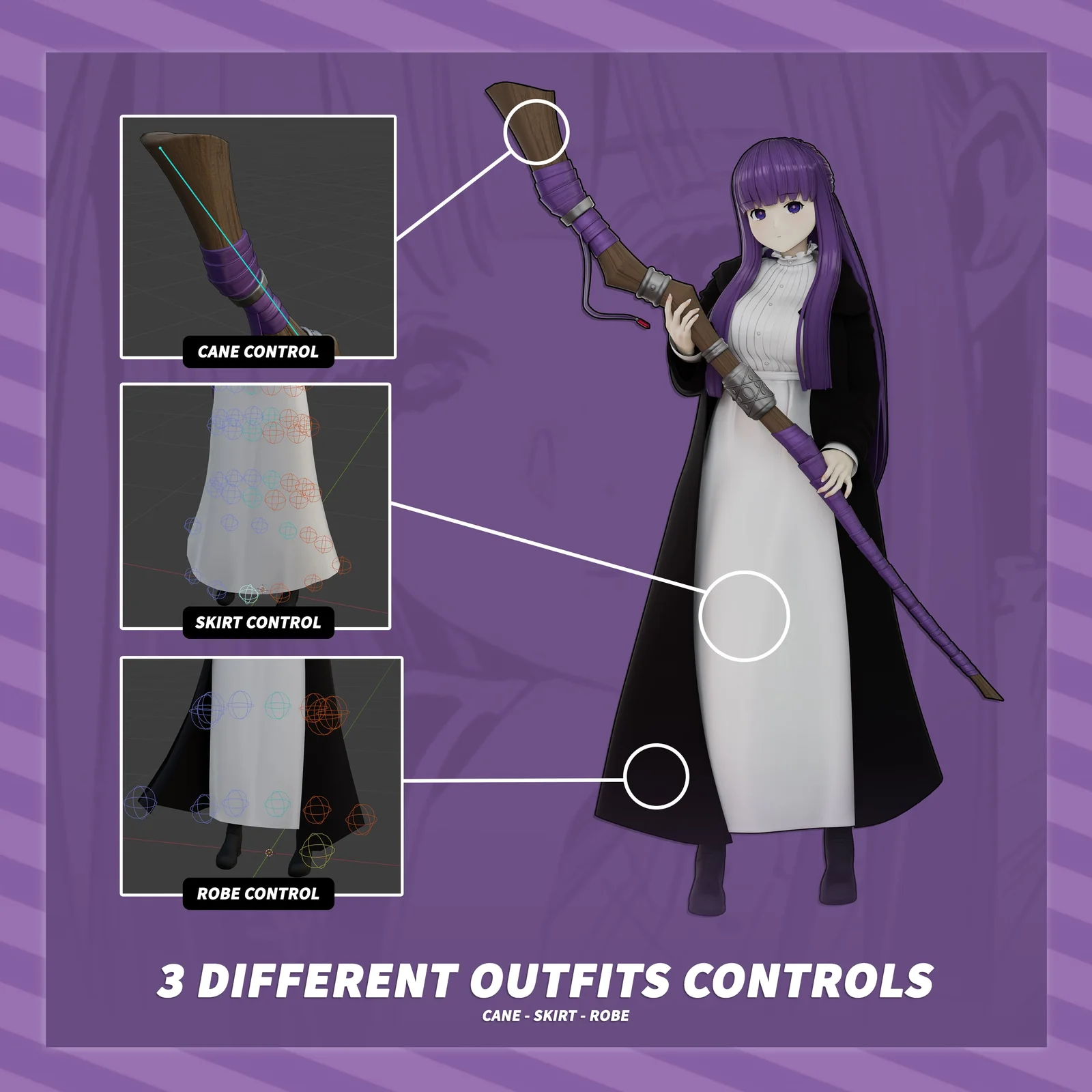 Fern Character Model screenshot 2