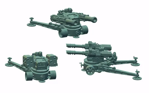 Field Ordinance Battery - Blender 3d models