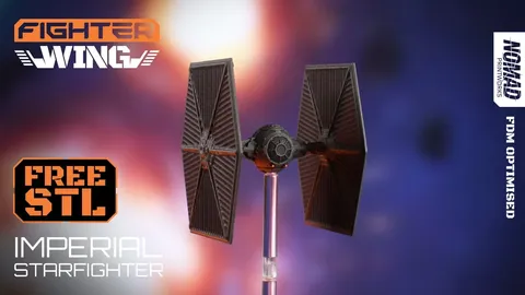 Fighter Wing Imperial Starfighter - Blender 3d models