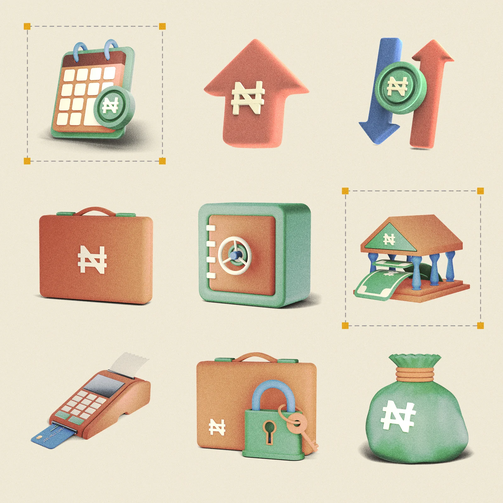 Finance 3D Icons screenshot 7