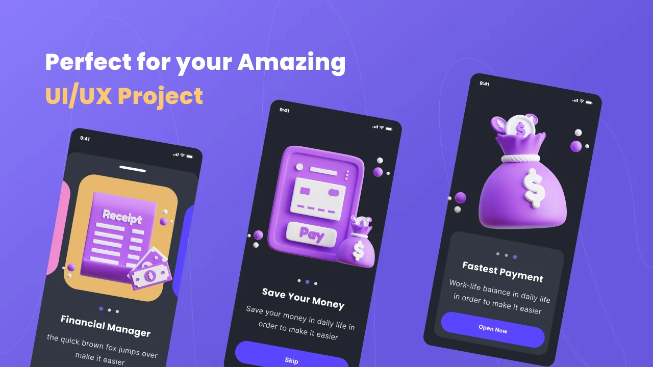 Financial 3D Icon Set screenshot 5