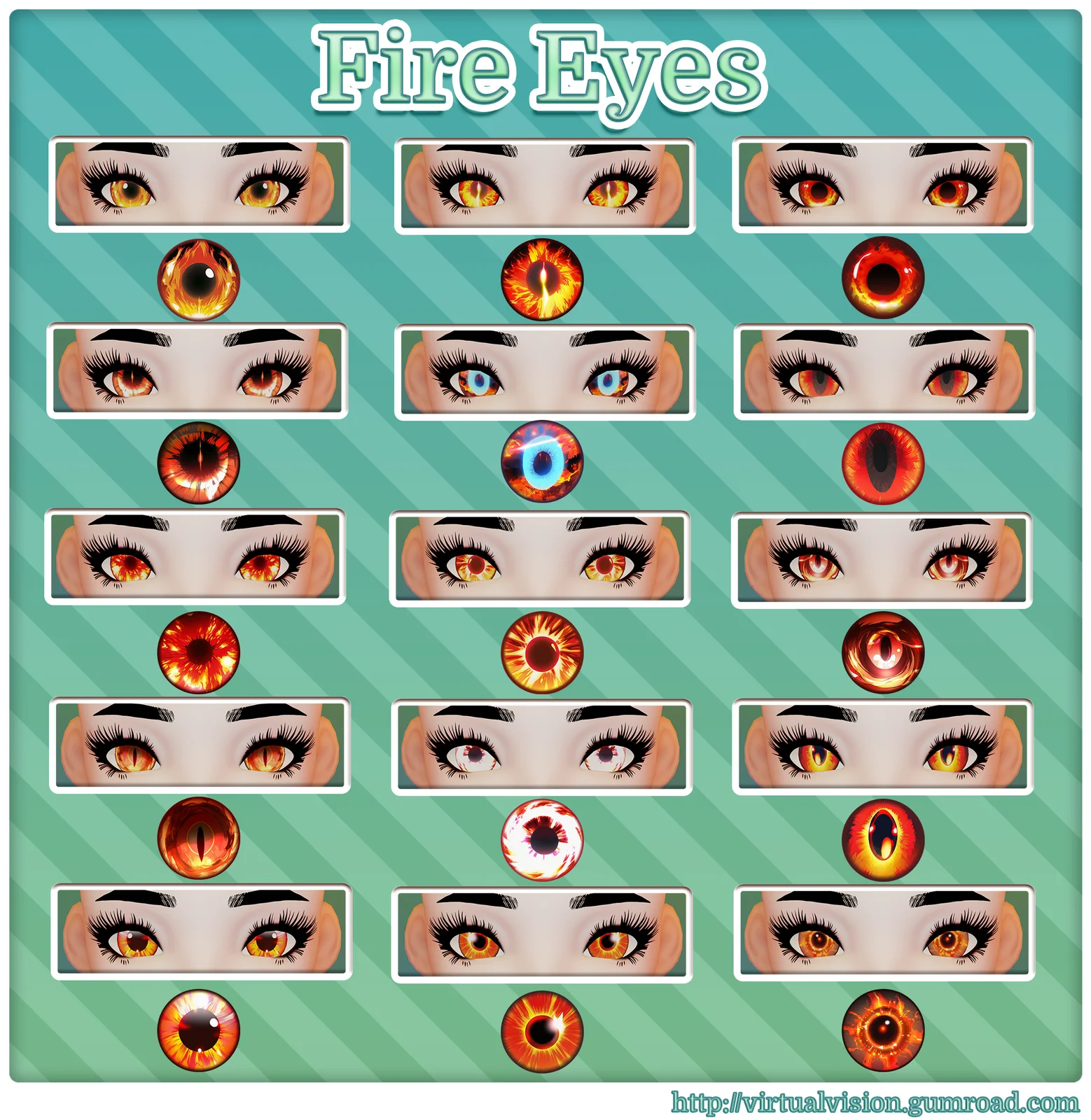 Fire Eye Pack screenshot 2