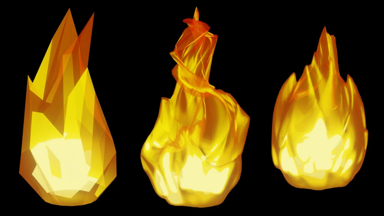 Procedural Stylized Fire screenshot 2