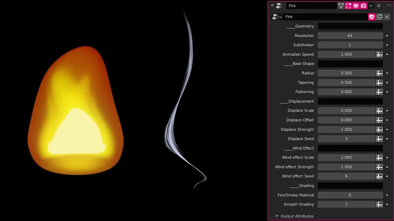 Procedural Stylized Fire screenshot 3