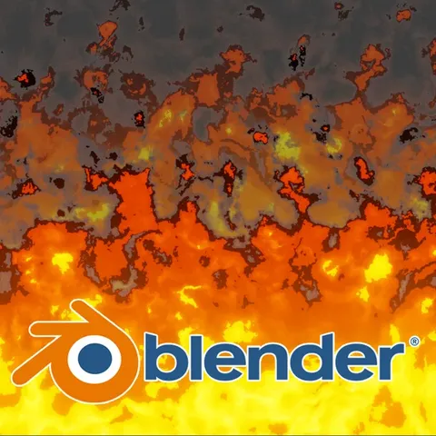 Fire Shader - Blender shaders