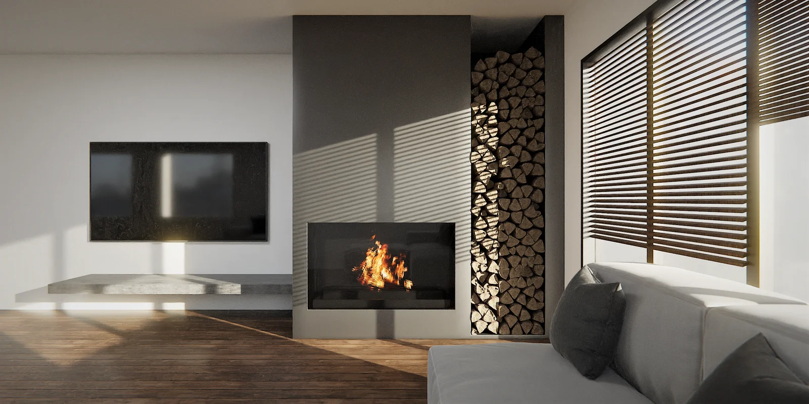 Modern Fireplace screenshot 5
