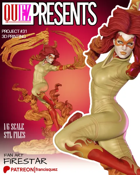 Firestar - Blender 3d models