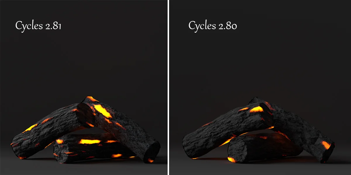 Procedural Burning Coal screenshot 2