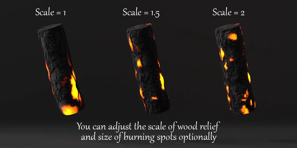 Procedural Burning Coal screenshot 3