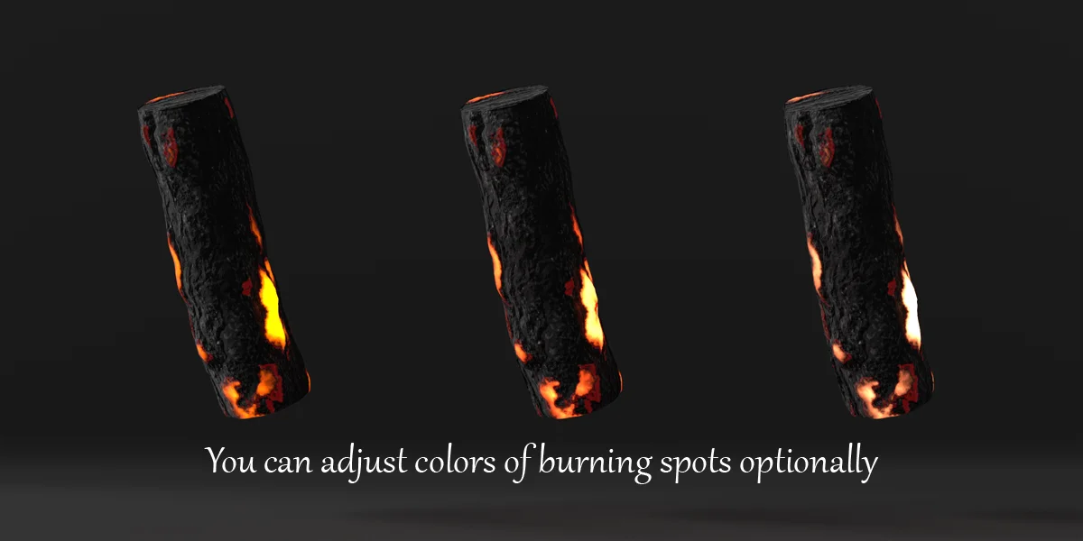 Procedural Burning Coal screenshot 4