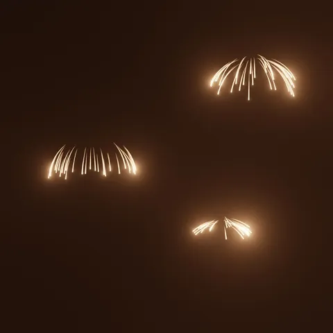 Fireworks - Blender scenes