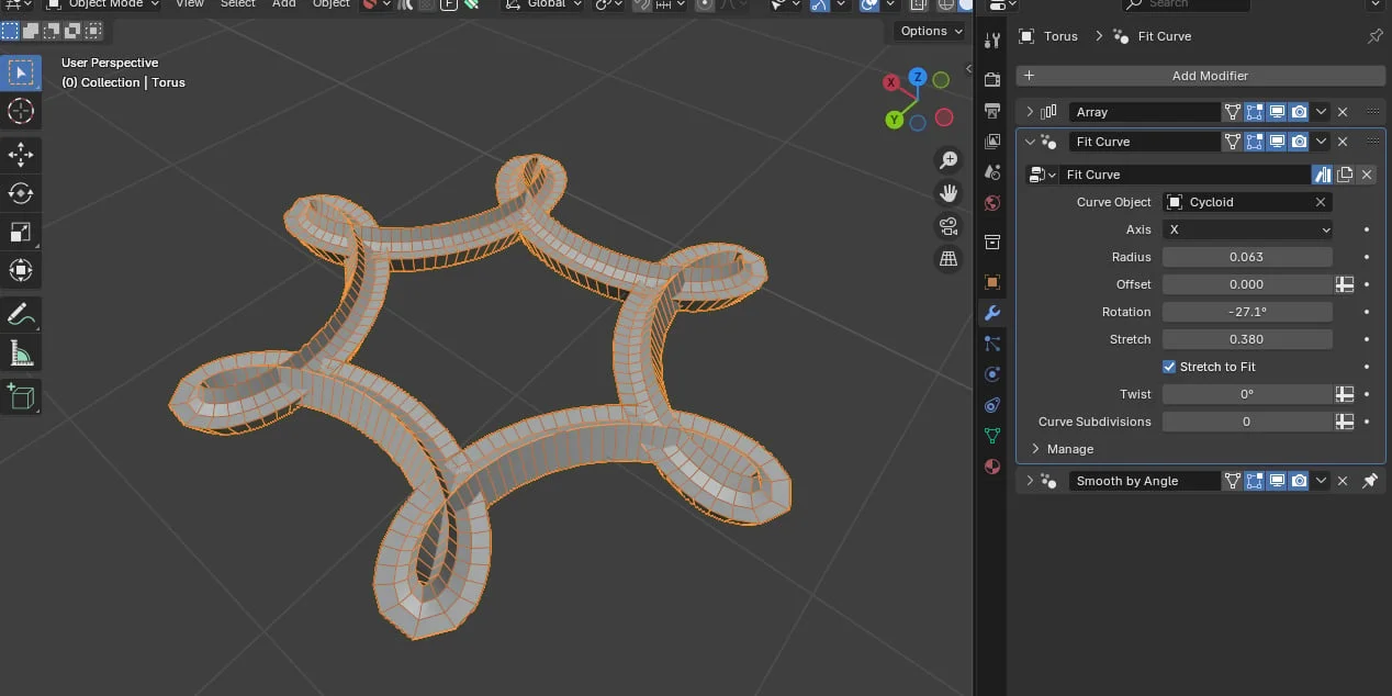 Fit Curve screenshot 2