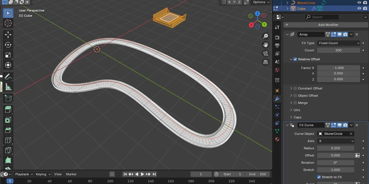 Fit Curve screenshot 3