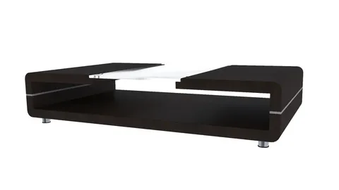 Five Dark Wood Tables - Blender 3d models