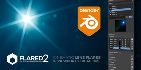Flared2 - Blender addons