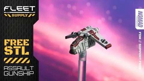 Assault Gunship - Blender 3d models