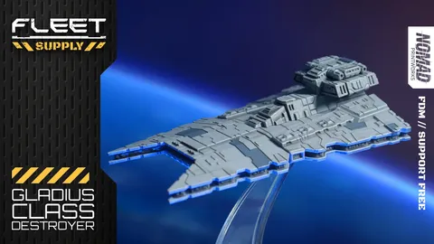 Gladius Class Destroyer - Blender 3d models