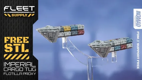 Imperial Cargo Tug - Blender 3d models