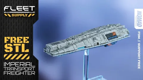 Imperial Transport Freighter - Blender 3d models