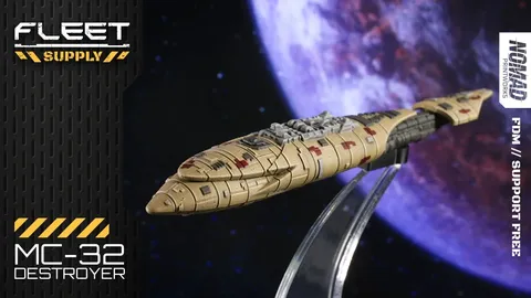 MC-32 Destroyer - Blender 3d models