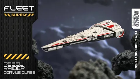 Rebel Raider Proxy Ship - Blender 3d models