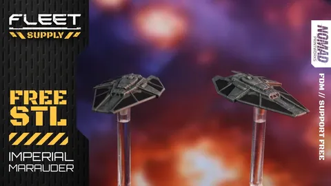 TIE Marauder - Blender 3d models