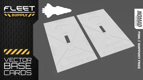 Vector Base Cards - Blender 3d models