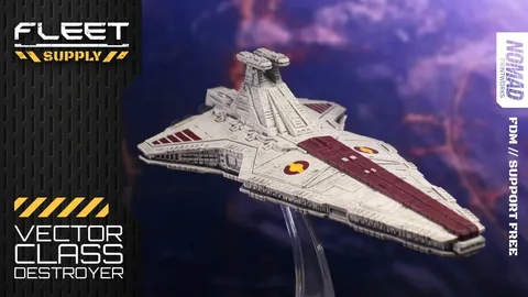 Vector-Class Destroyer - Blender 3d models