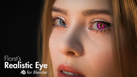 Florst's Realistic Eye - Blender 3d models