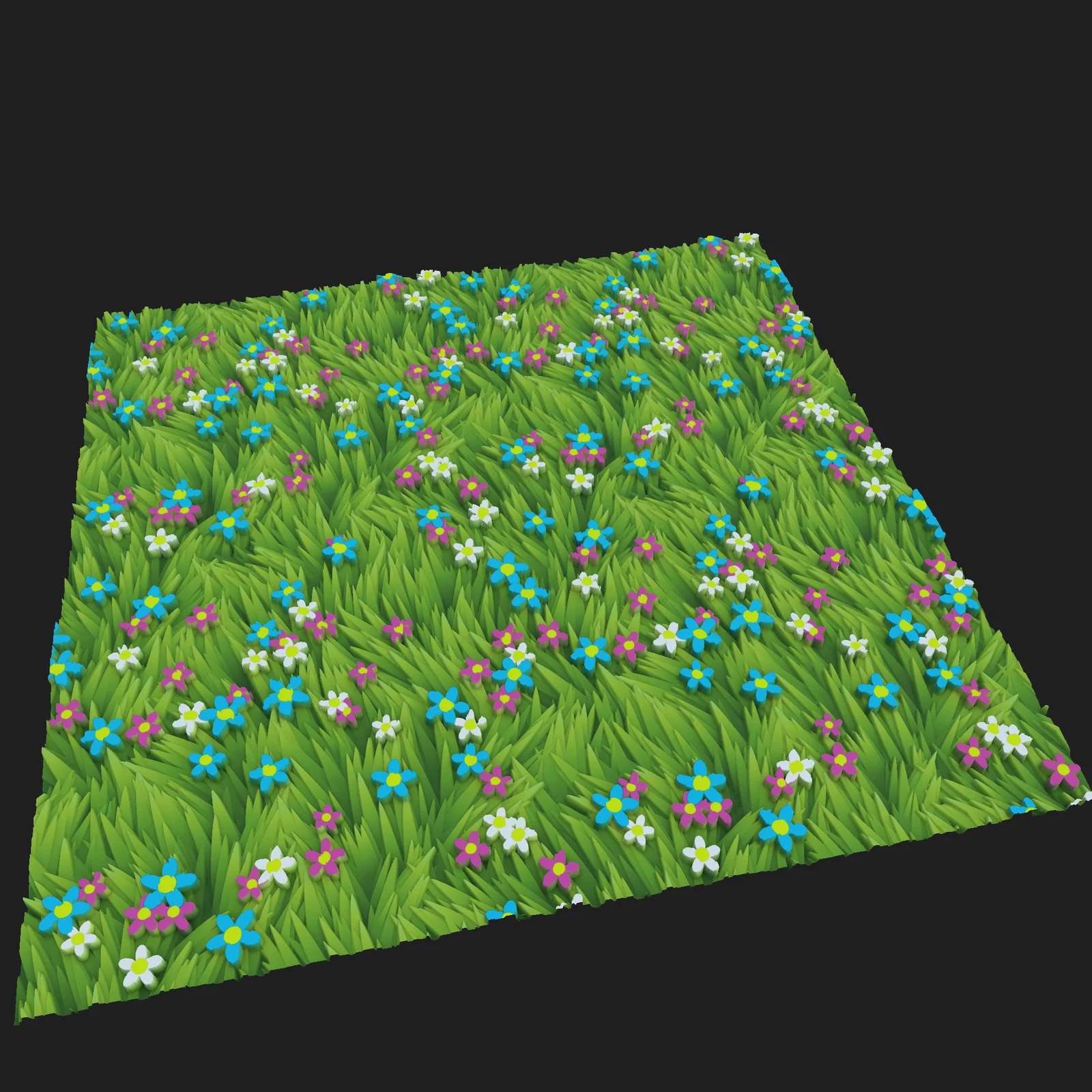 Stylized Flowers and Grass screenshot 3